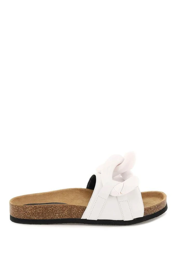 JW Anderson J.W. Anderson Leather Chain Slides 1
