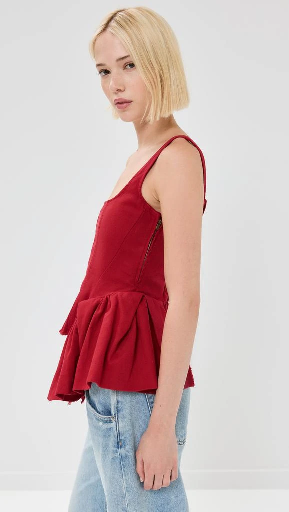Marques Almeida Corset with Pleated Hip Panels 3