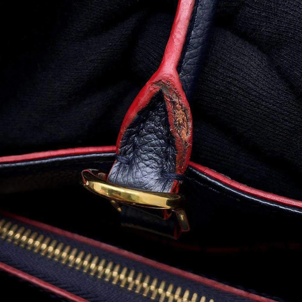 Louis Vuitton Louis Vuitton Marine Rouge Monogram Empreinte Montaigne BB Tote Bag 14