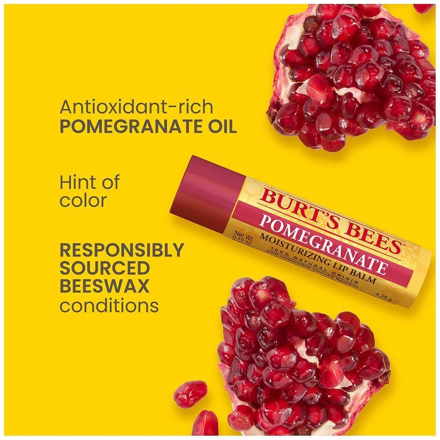 Burt's Bees Lip Balm Pomegranate, Pomegranate 9
