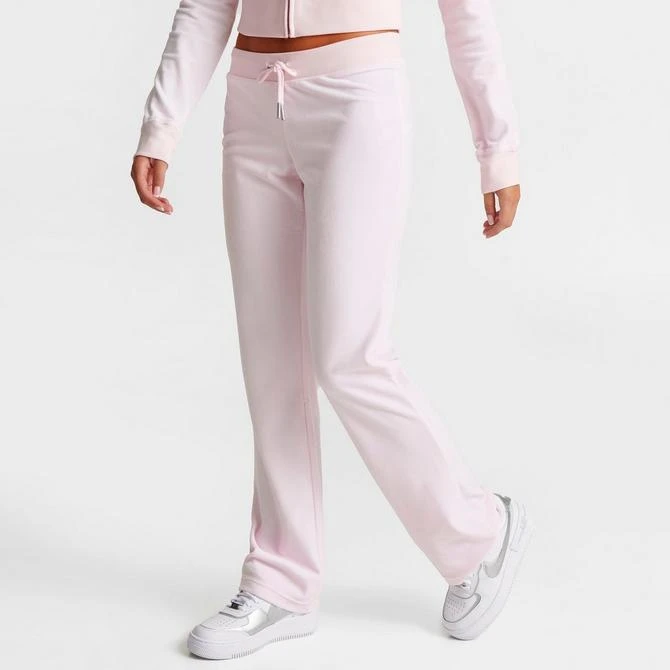 JUICY COUTURE Women's Juicy Couture OG Big Bling Velour Track Pants 4