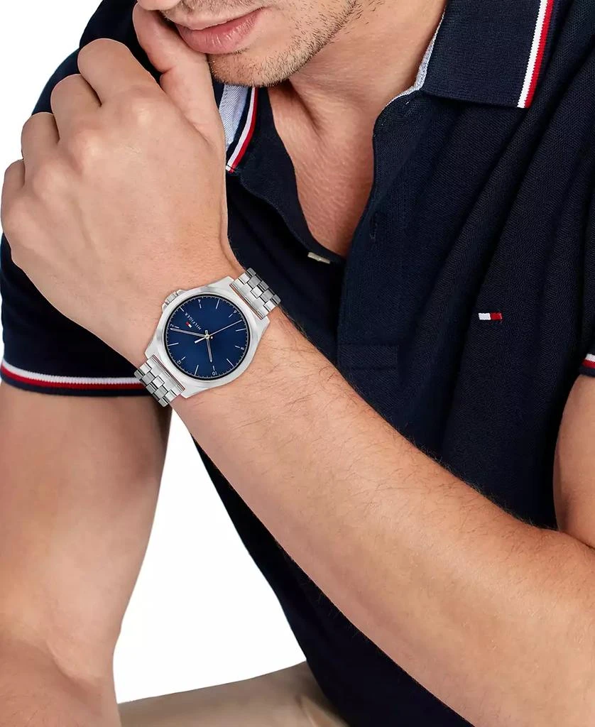 Tommy Hilfiger Men's Quartz Silver Stainless Steel Watch 42mm 4