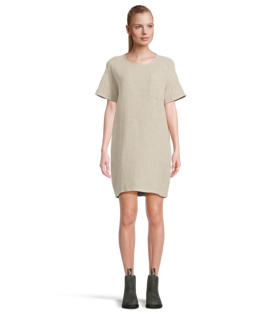 Toad & Co Tate Double Weave Short Sleeve Dress