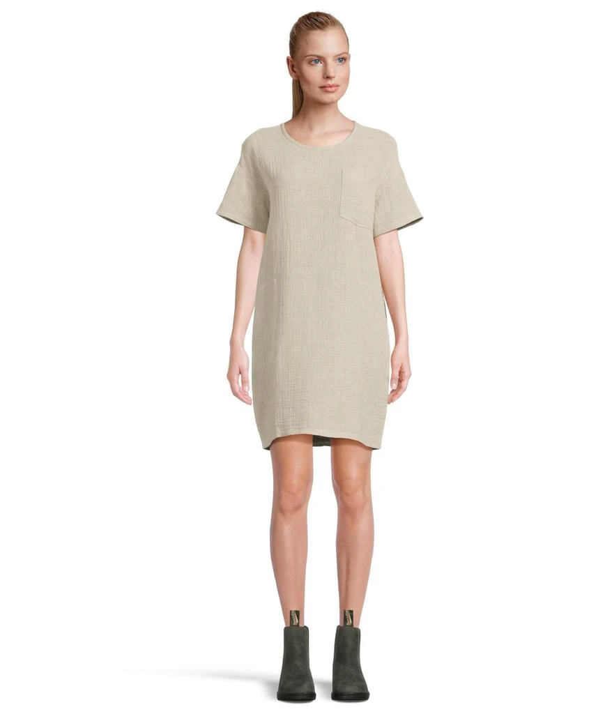 Toad & Co Tate Double Weave Short Sleeve Dress 1