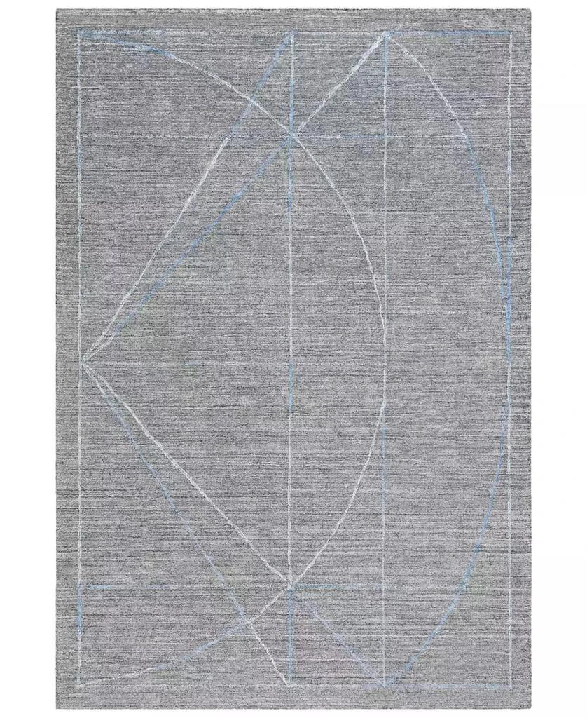 Surya Hightower HTW-3009 Medium Gray 8
 x 10
 Area Rug
