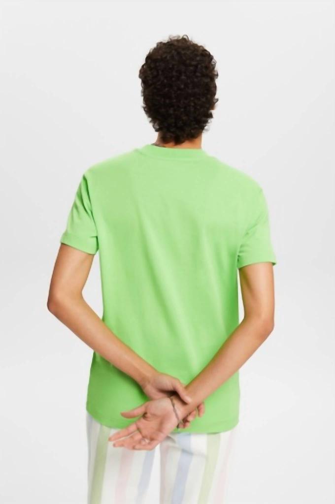 Esprit Esprit - Logo Crewneck Cotton T-Shirt