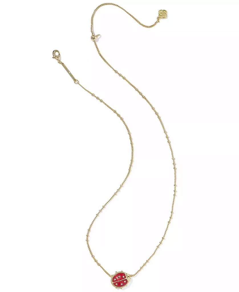 Kendra Scott 14k Gold Over Brass Lady Bug Short Pendant Necklace 4
