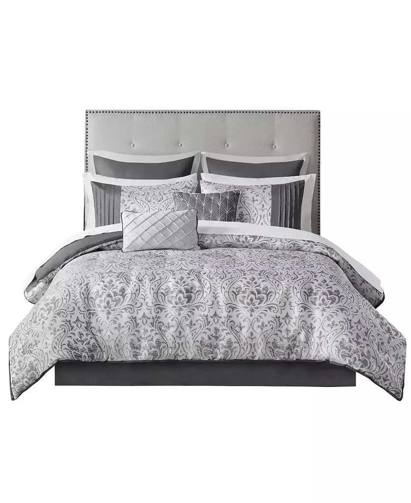 Madison Park Emilia Jacquard 12-Pc. Comforter Set, California 22