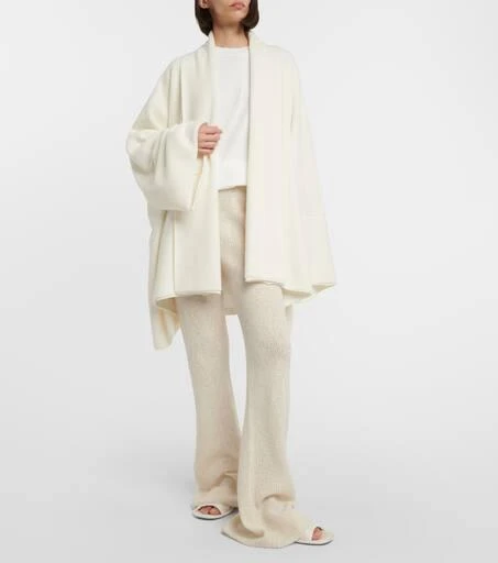 The Row Gregori cashmere flared pants 2