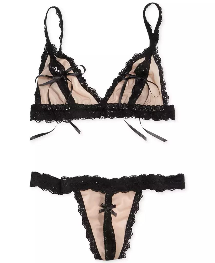 Hanky Panky After Midnight Racy Illusion Crotchless G-String 251302 2