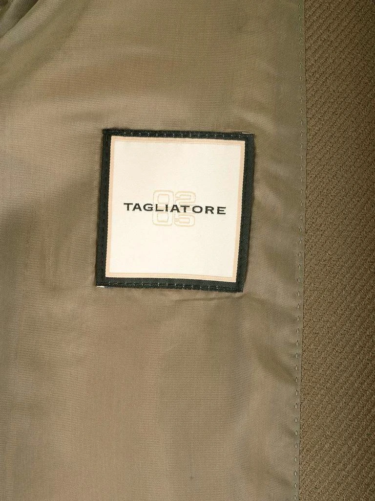 TAGLIATORE Tagliatore Sahariana Single-Breasted Jacket 7