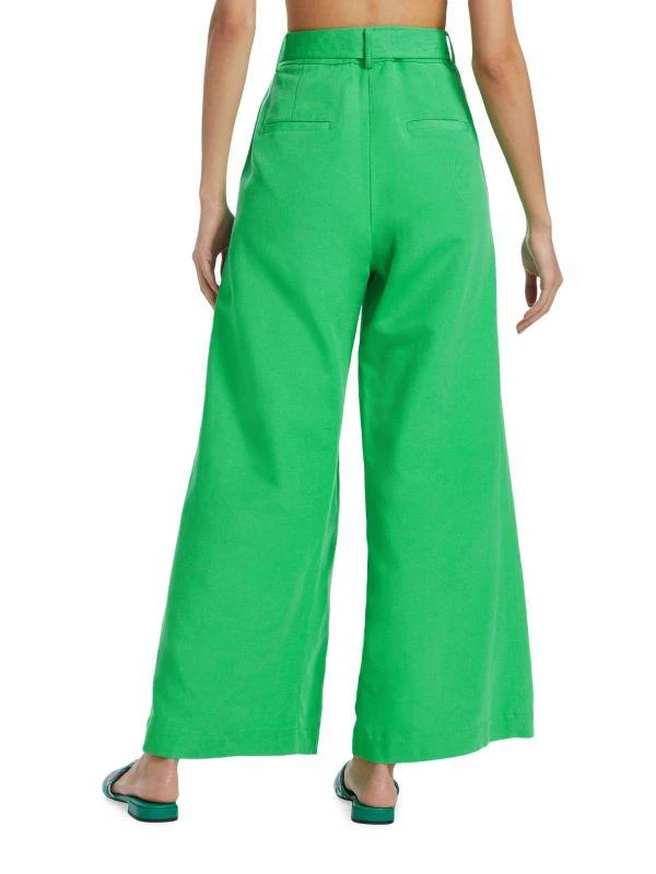 Farm Rio Tailored Pleat-Front Pants 2