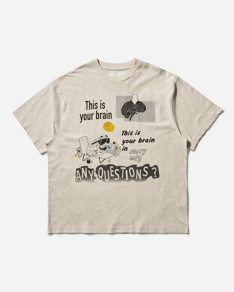 【関税込み】Story mfg. ベージュ Grateful Tシャツ Story mfg. Off-White Grateful T-Shirt - T-Shirts - Compare