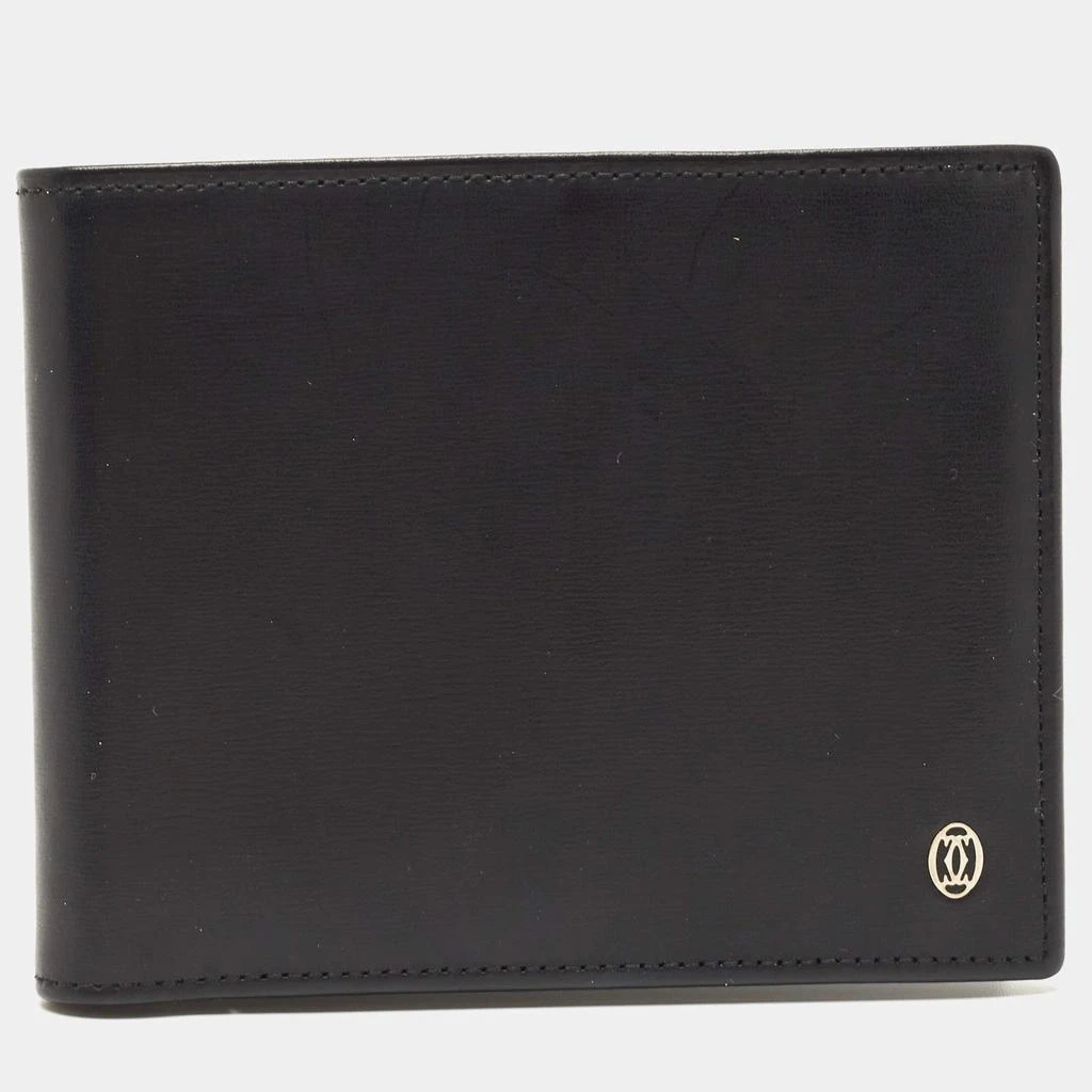 Cartier Cartier Black Leather Must De Cartier Bifold Wallet 1