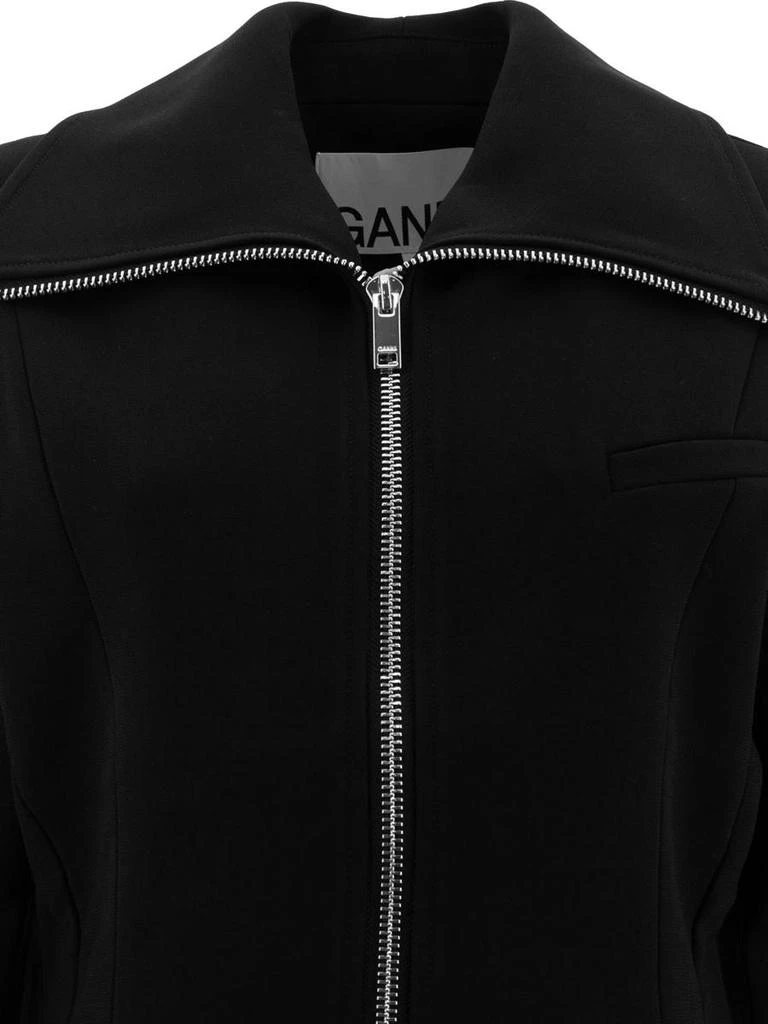 Ganni Ganni Blazer With Zip 3