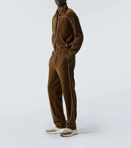 Tom Ford Cotton-blend velvet track jacket 2