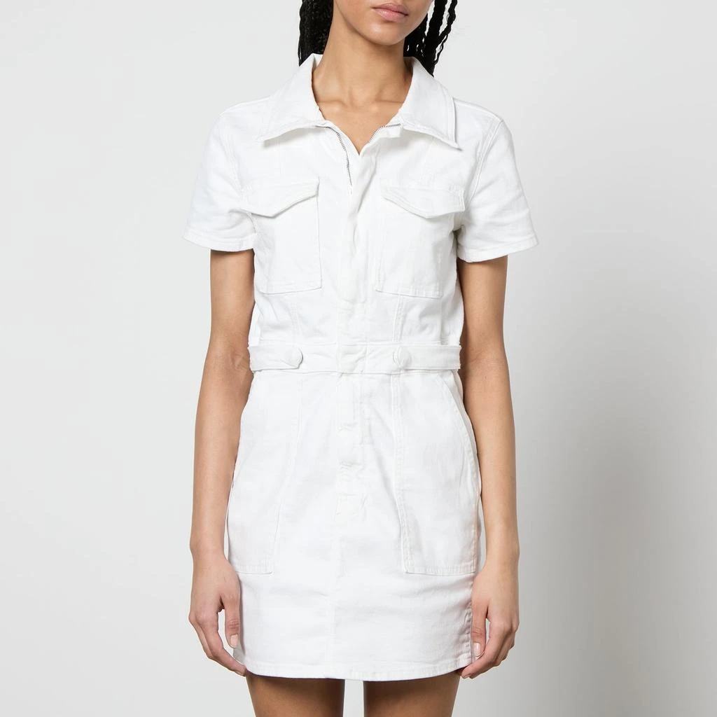 Good American Good American Fit For Success Stretch Denim Mini Dress 1