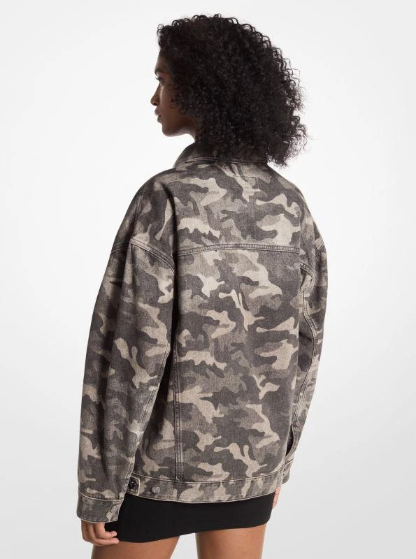 Michael Kors Camouflage Denim Jacket 3