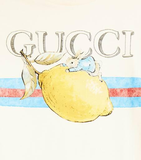 Gucci x Peter Rabbit cotton jersey T-shirt - Baby Clothing