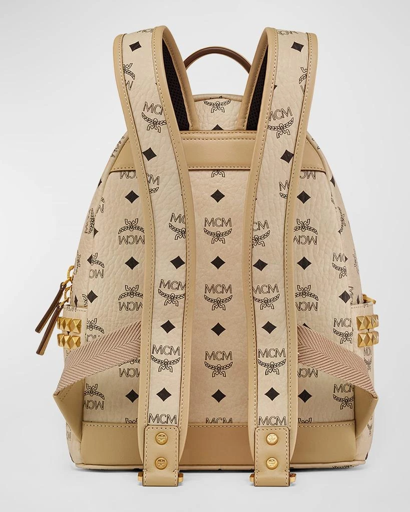 MCM Stark Visetos Small Side-Stud Backpack 5