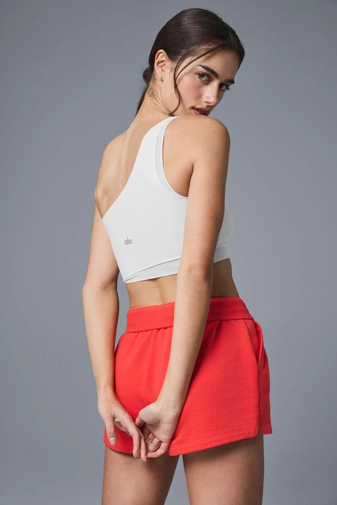 Alo Mesh Sheer Illusion Tank - White 3
