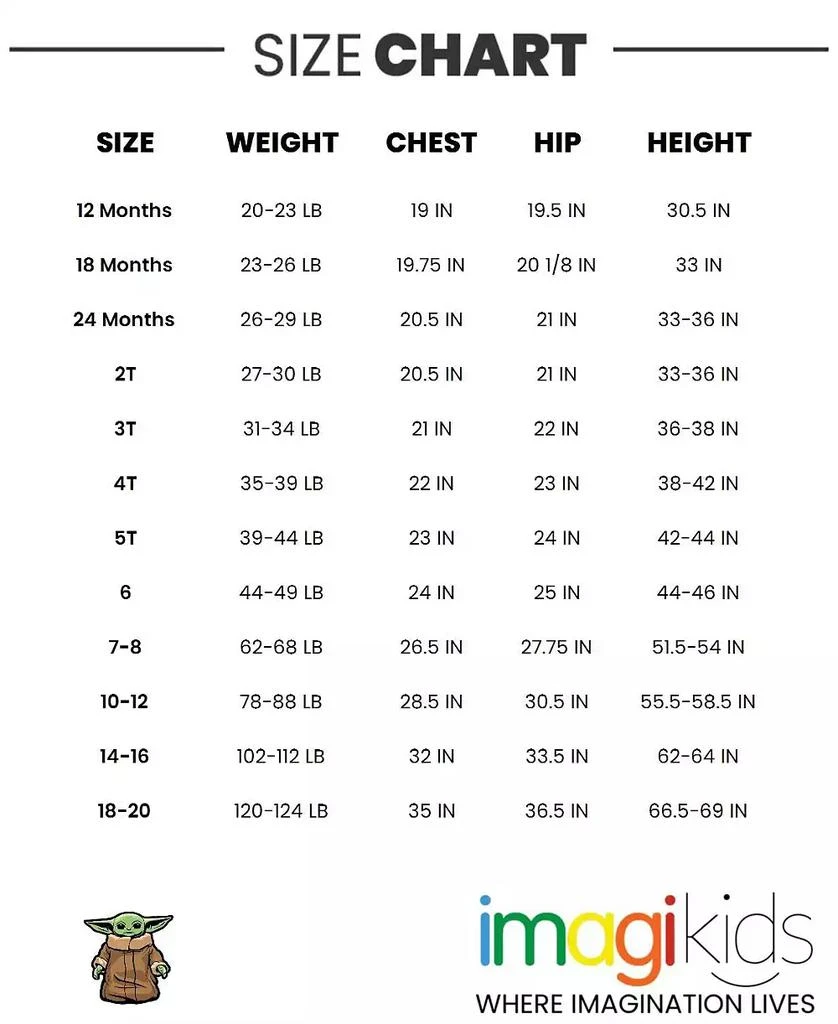 Star Wars The Mandalorian The Child Cosplay Hoodie Toddler|Child Boys 7