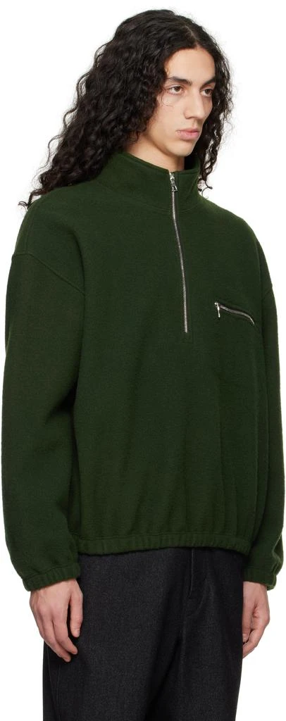 Rier Green Fleece Sweater 2