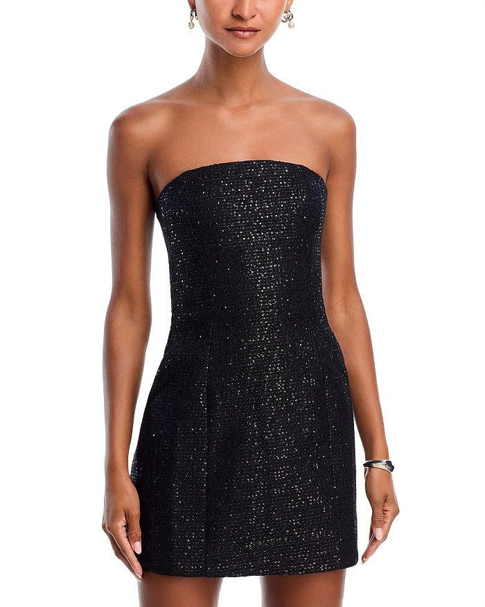chinese dress ladies Orelisse Coral Lace Square-Neck Mini Dress – Club L London main image 0