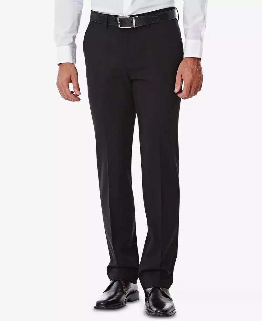 Haggar JMH Men's 4 Way Stretch Slim Fit Flat Front Suit Pant 1