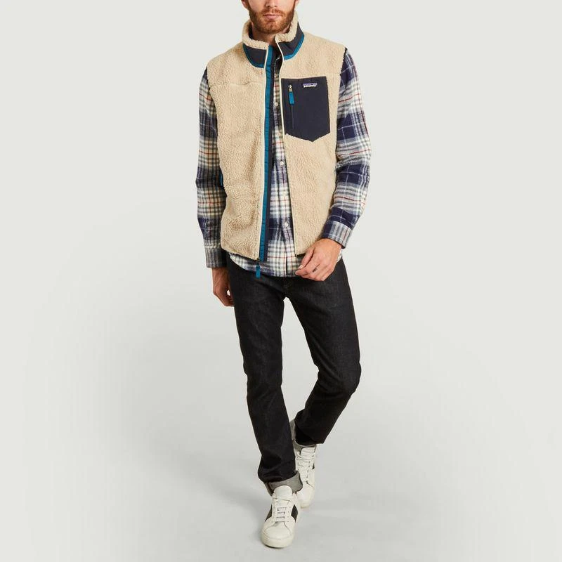 Patagonia Sleeveless fleece Classic Retro-X™ Natural PATAGONIA 4