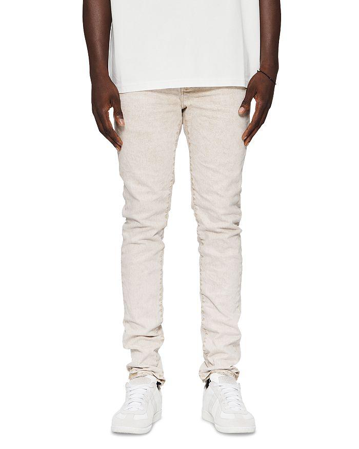 Purple Brand Skinny Jeans in Khaki