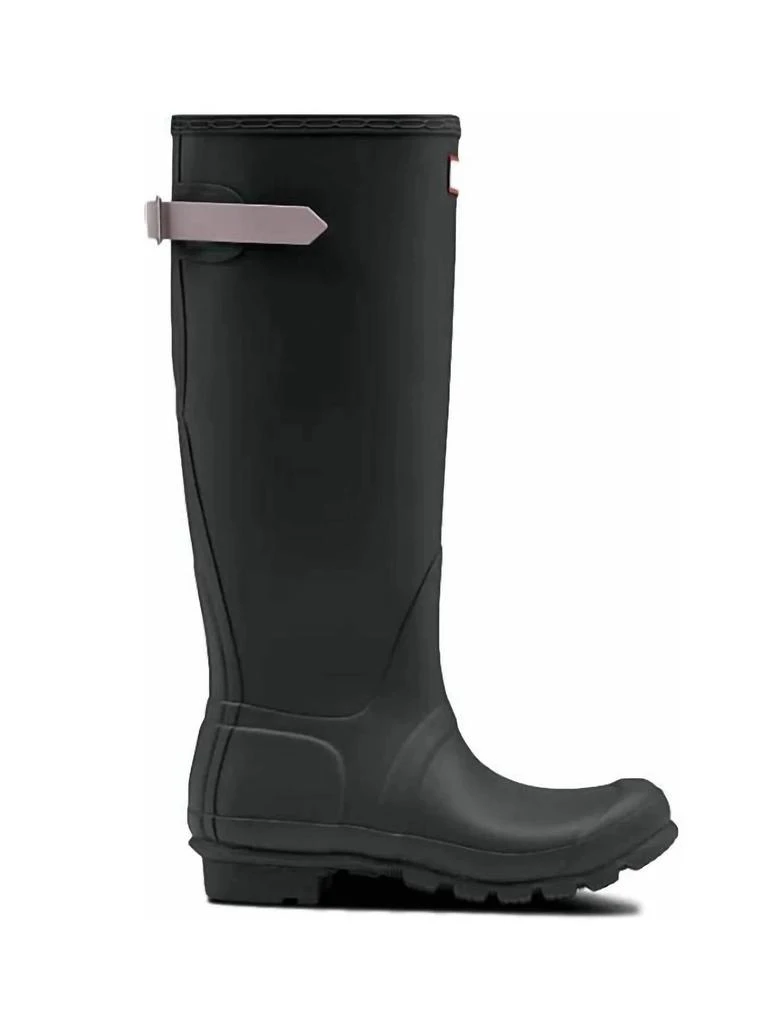 Hunter Women's Original Back Adjustable Rain Boots In Firth / Atlantis 2