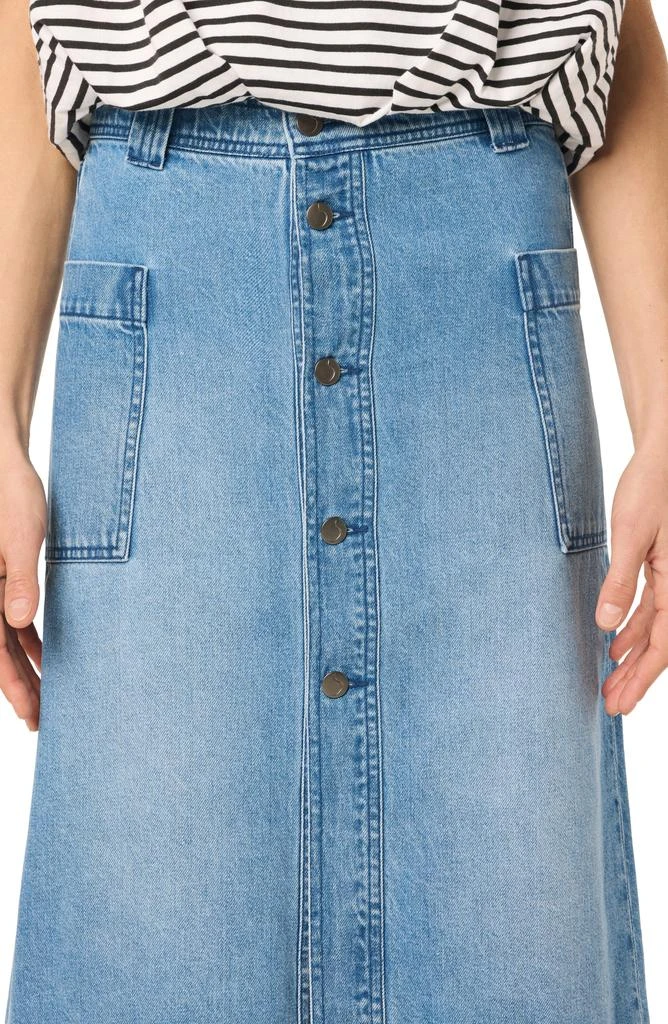 Joe's Cargo Denim Midi Skirt 3
