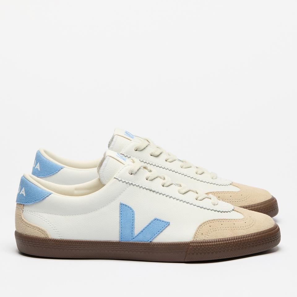 Veja VEJA WOMEN'S VOLLEY LOW TOP LEATHER TRAINERS