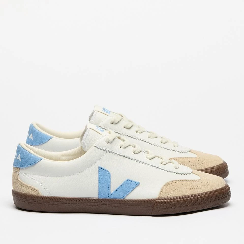 Veja VEJA WOMEN'S VOLLEY LOW TOP LEATHER TRAINERS 1