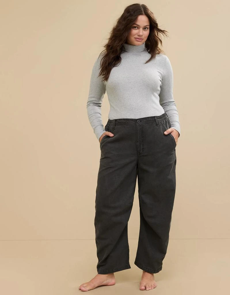 Aerie Aerie Barrel Leg Pant 1
