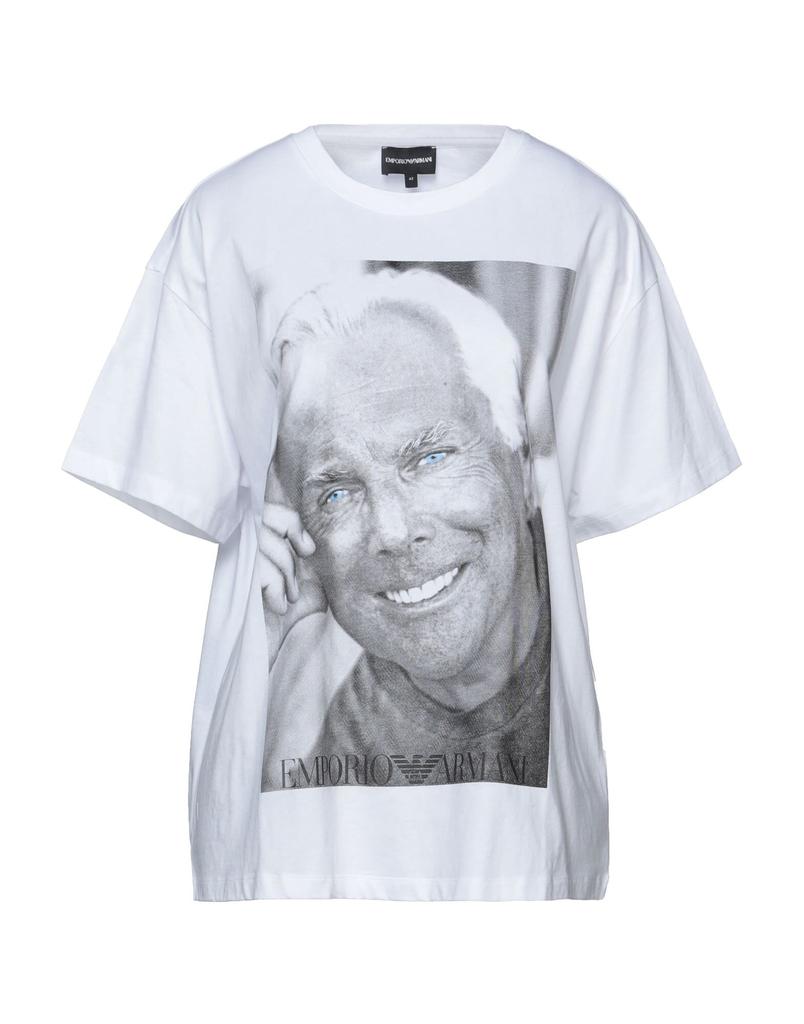 Sacai White Man Ray Print T-shirt - T-Shirts - Compare Prices from