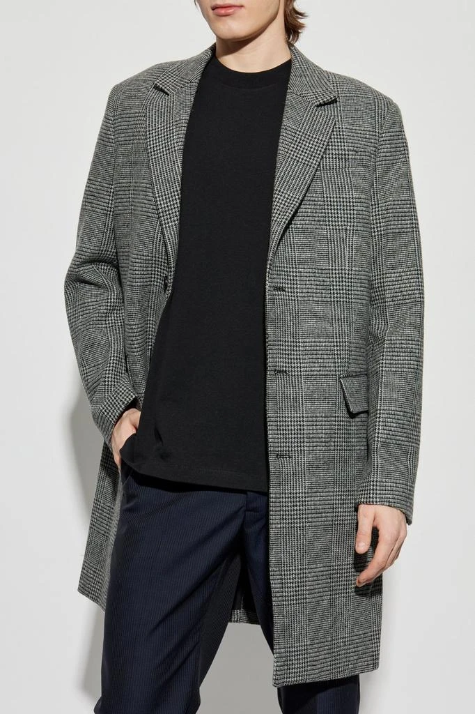 ALL SAINTS Allsaints Classic Check Pattern Coat 3