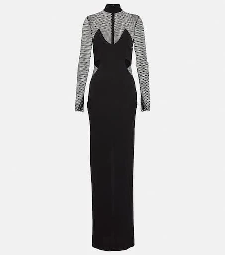 Tom Ford Long-sleeved cutout gown 1