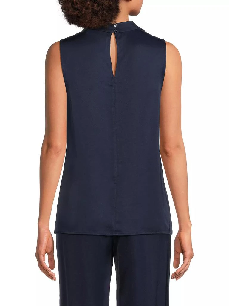 Rue Sophie Mika Satin Cowlneck Sleeveless Top 5