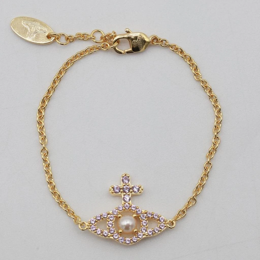 Vivienne Westwood Vivienne Westwood Gold Tone Brass Bracelet 2