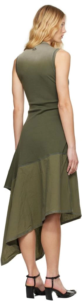 green emerald velvet dress Diesel M-Caddix Minidress