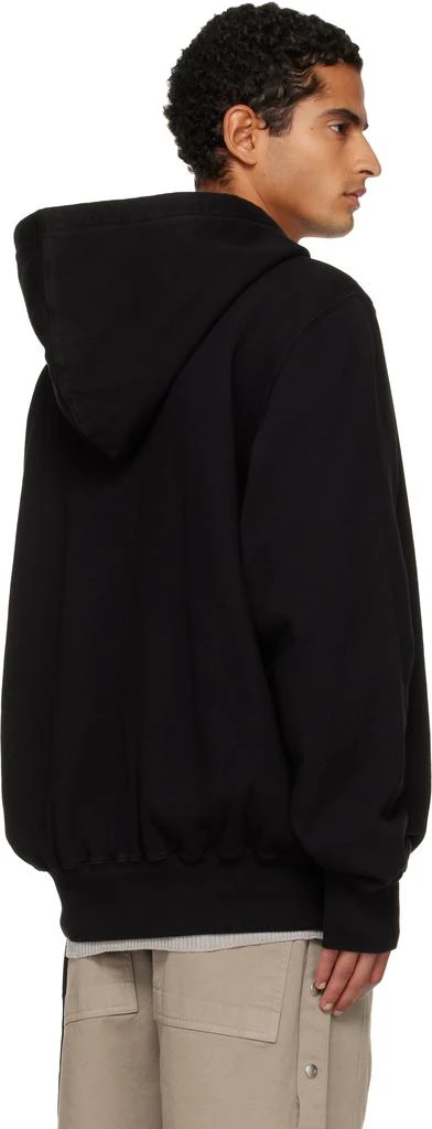 Rick Owens Black Penta Oversized Hoodie 3