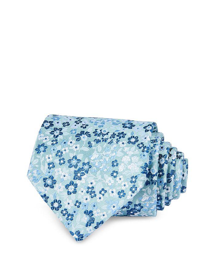 The Men's Store at Bloomingdale's Woven Floral Silk Tie - Exclusive