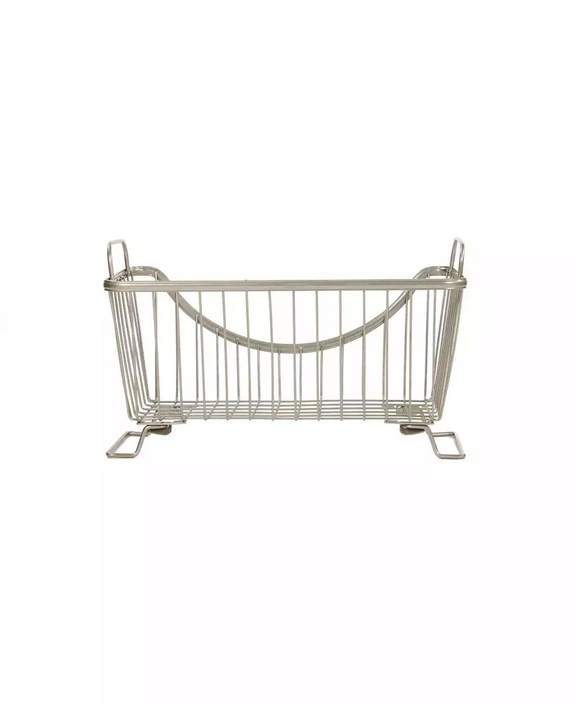 Spectrum Diversified Ashley Stackable Wire Basket with Raised Feet and Looped Handles, Small