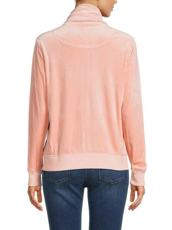 Calvin Klein ​Velvet Rhinestone Jacket 2