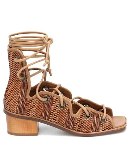 Stella McCartney Maia faux leather gladiator sandals 4