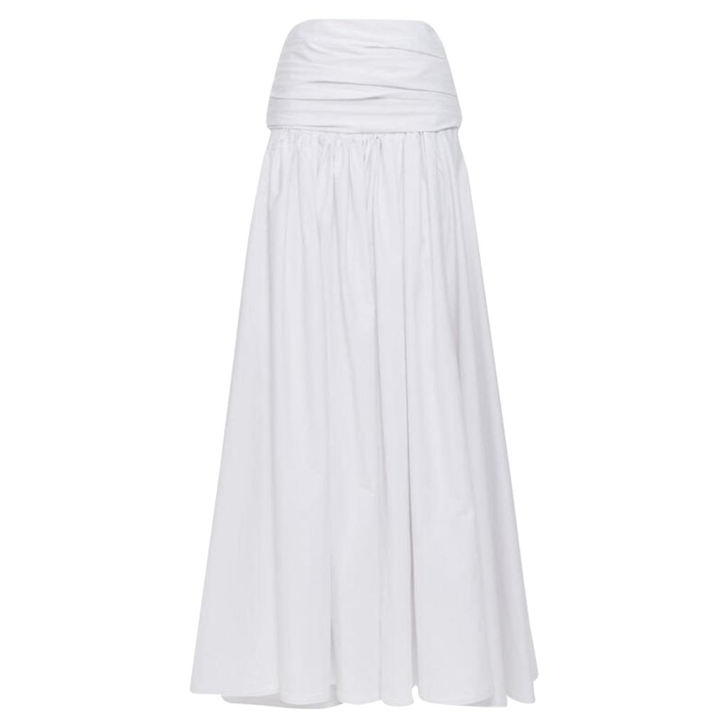 Maticevski ruched pleated maxi dress