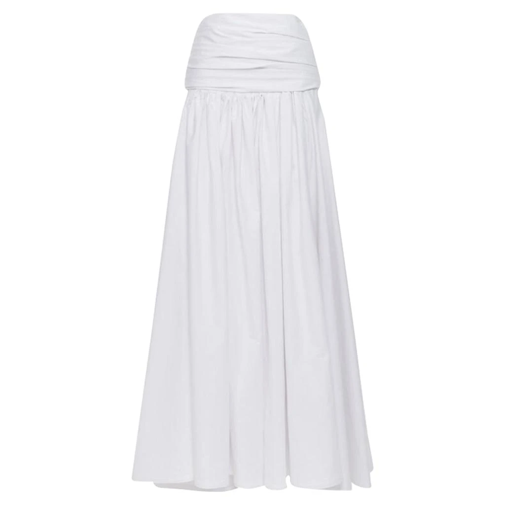 Maticevski ruched pleated maxi dress 1