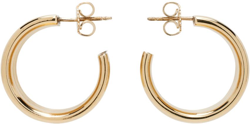 Laura Lombardi Gold Mini Grazia Earrings